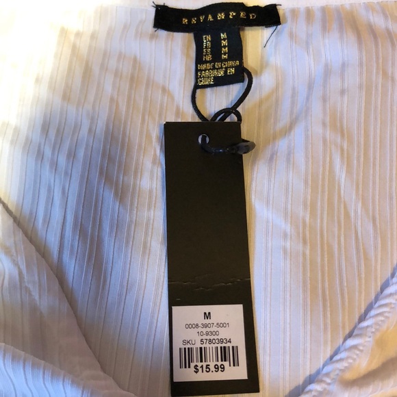 🌸2 for 15🌸 White long sleeve crop with bow - Picture 3 of 3